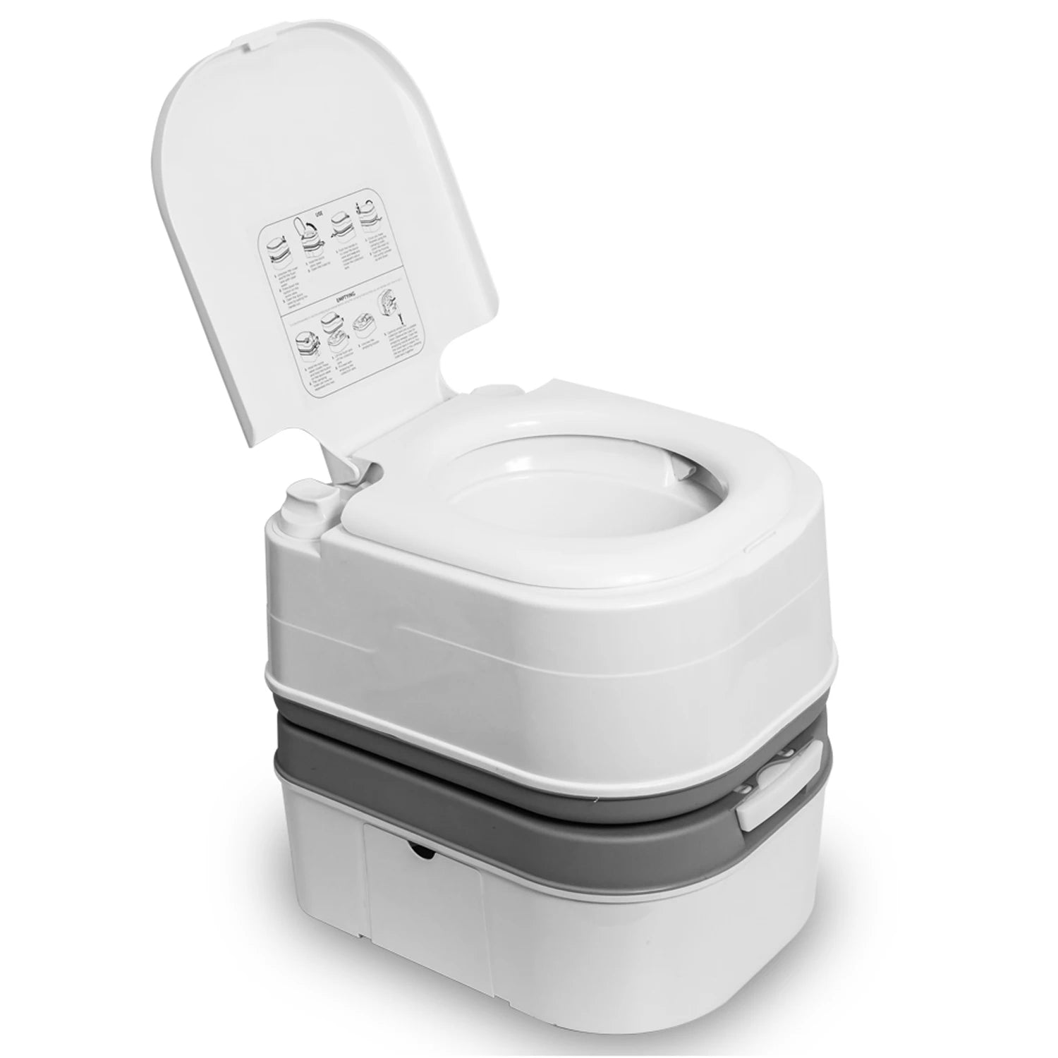 Portable  5.8 Gallon Indoor Outdoor Toilet