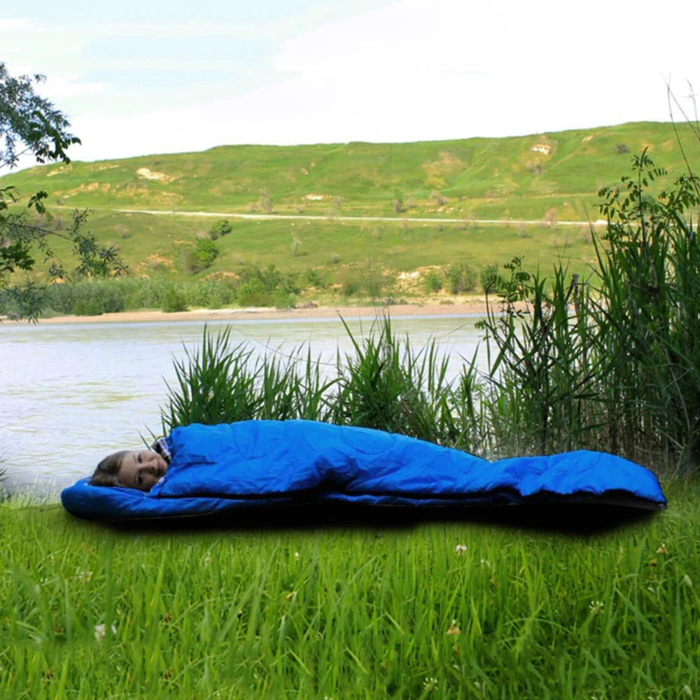 Flannel Sleeping Bags with Pillow
