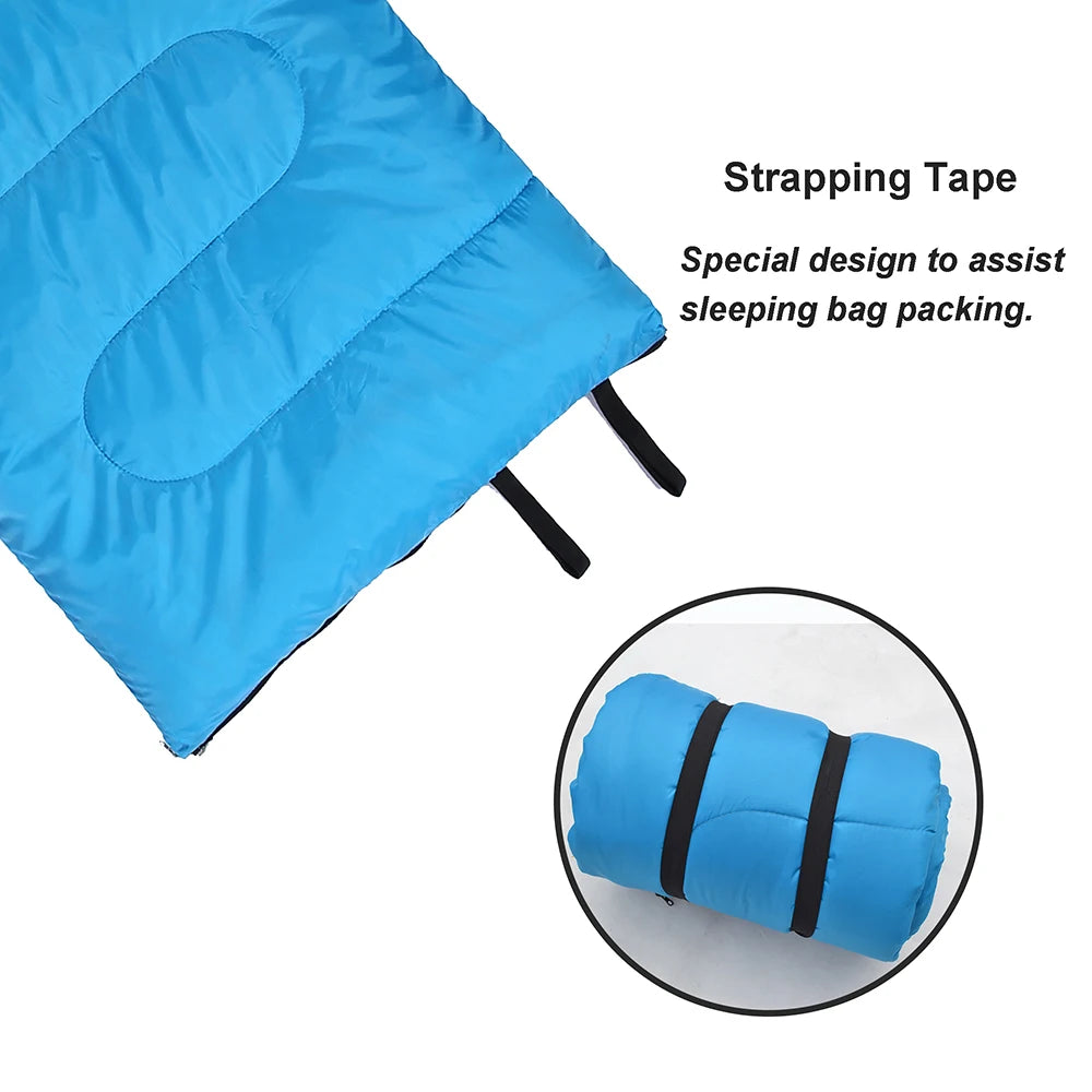 Flannel Sleeping Bags with Pillow