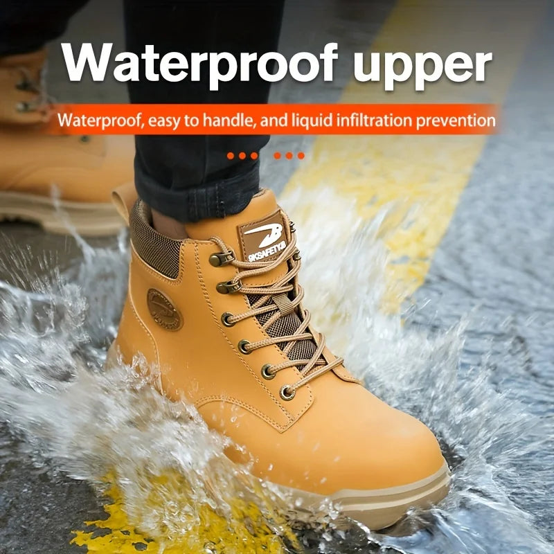 Steel Toe Safety Boots