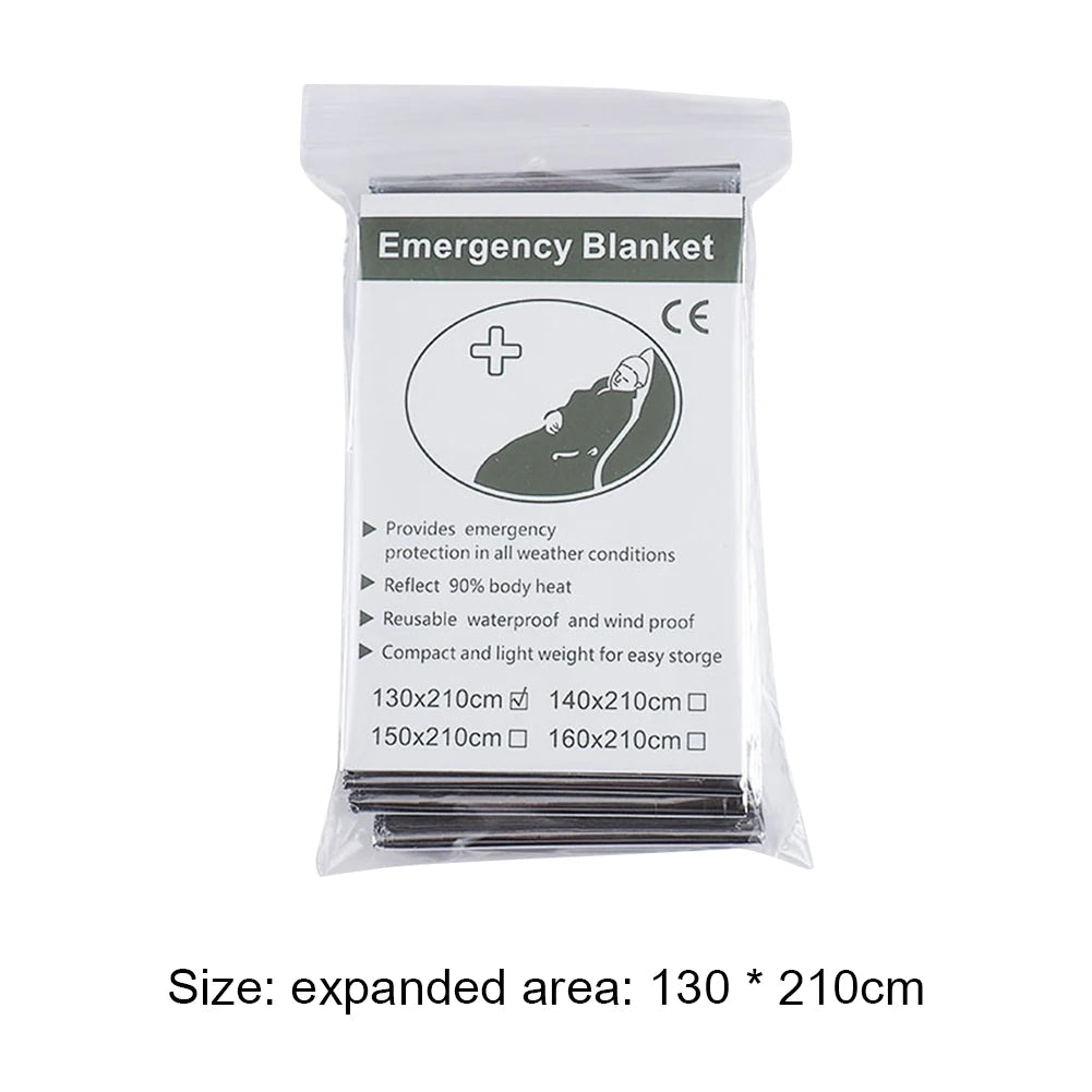 130x210cm Foil Mylar Thermal Blanket