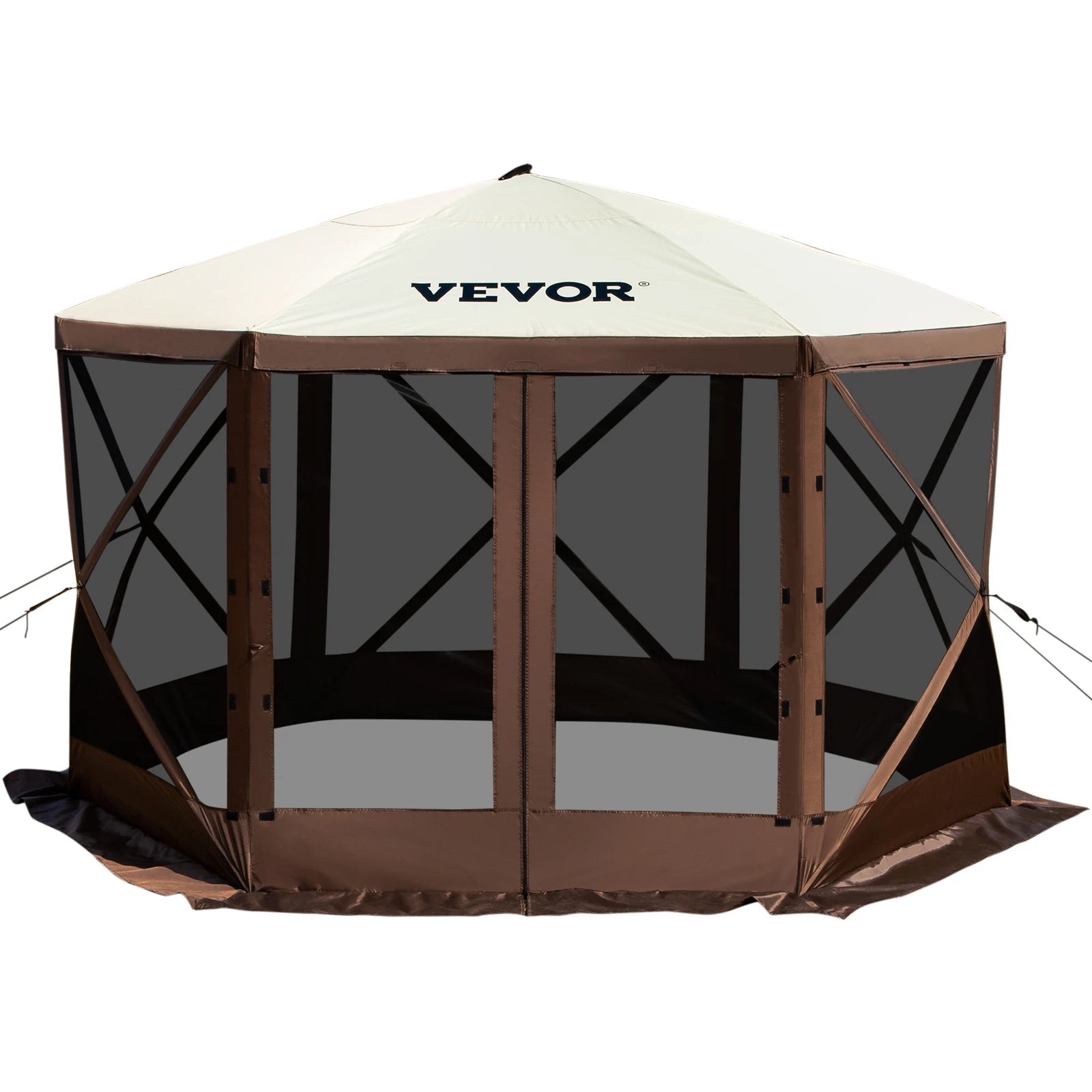 Pop-up Gazebo Shelter 6 Sided 10' x 10'