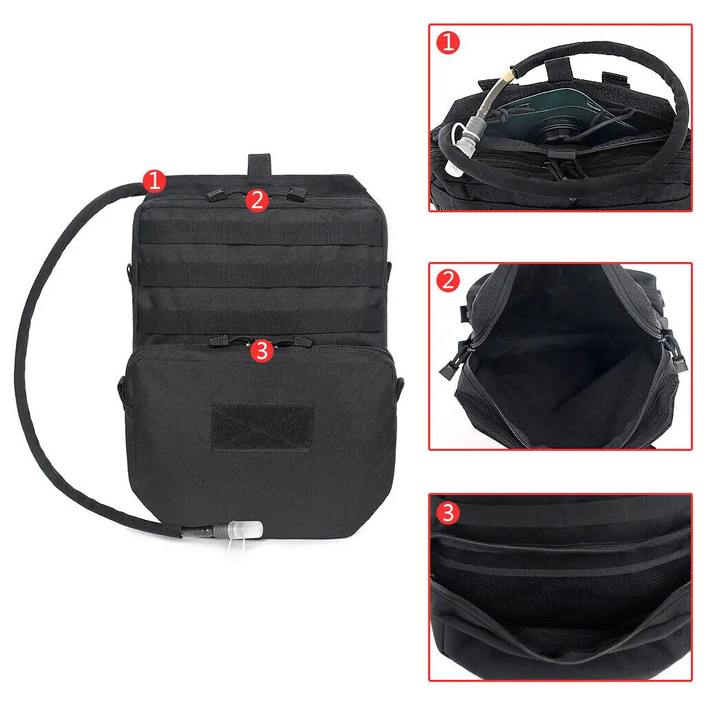 Backpack Hydration Pouch No Water Bottle