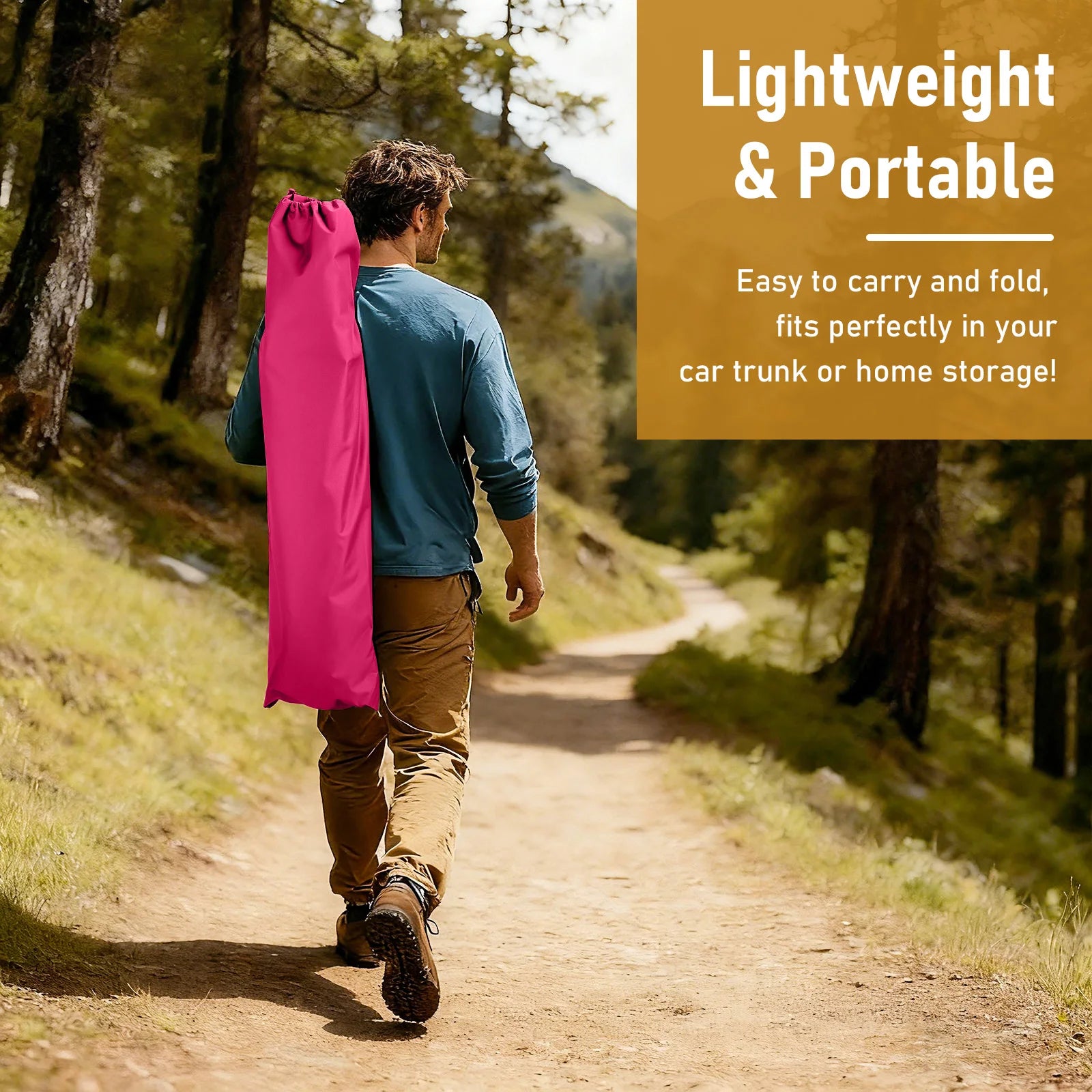 Folding Camping Cot with Carrying Bag