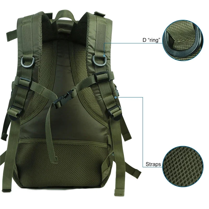 Hiking Backpack  Waterproof, Lightweight