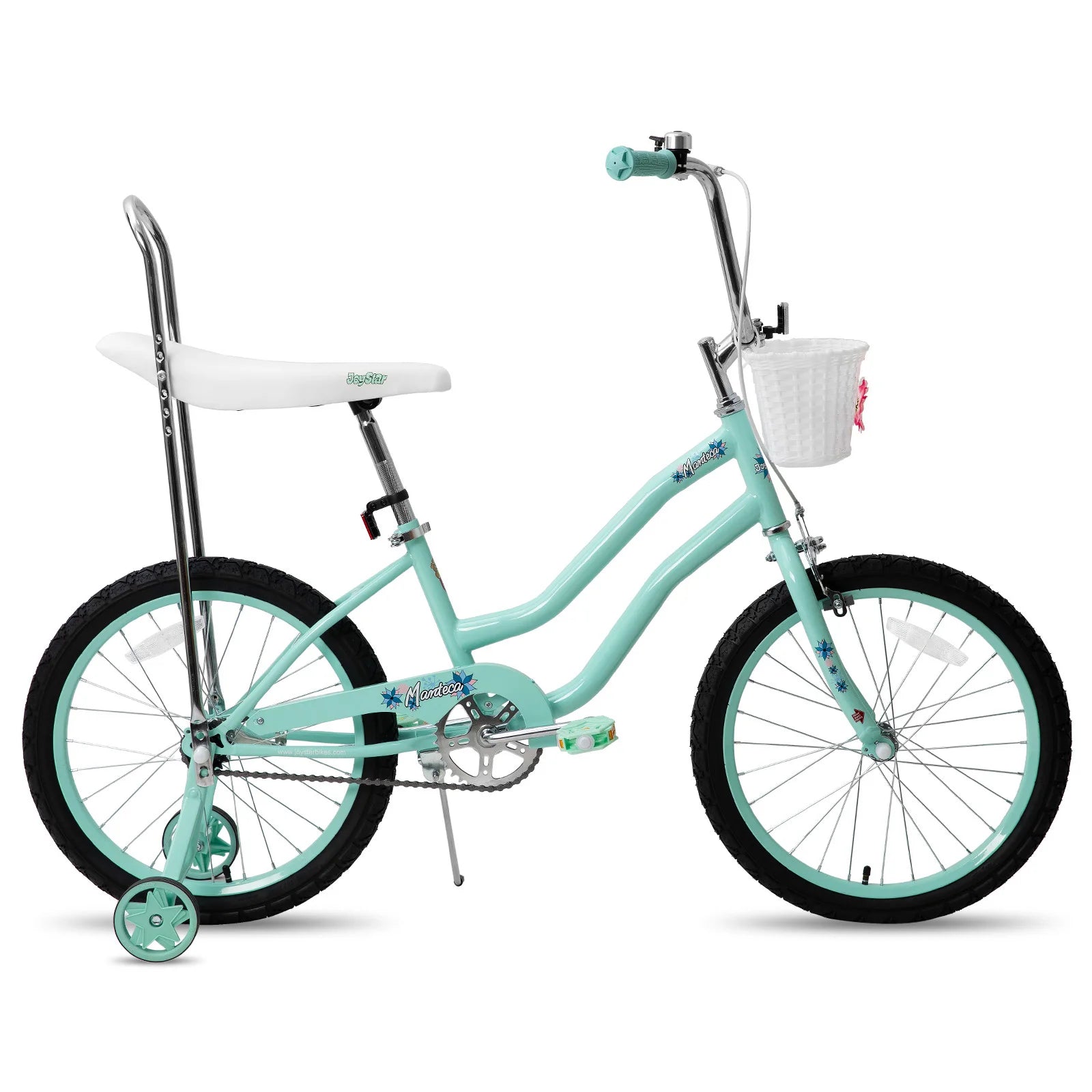 20 Inch Girls Bike with Training Wheels