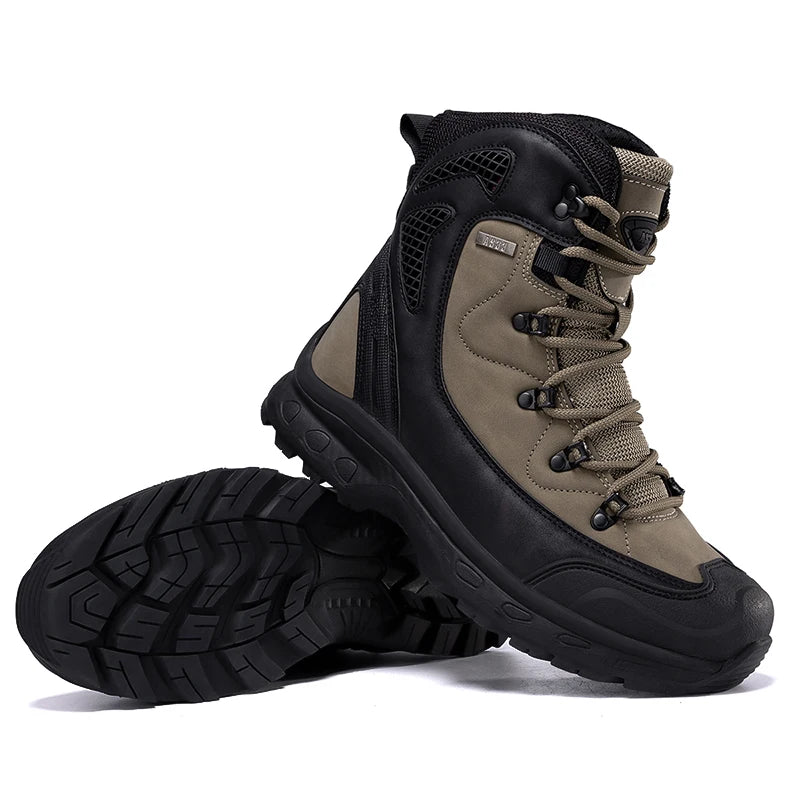 Mountain climbing, motorcycle boots