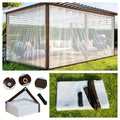 Transparent Waterproof Tarp with a Sealing Ring