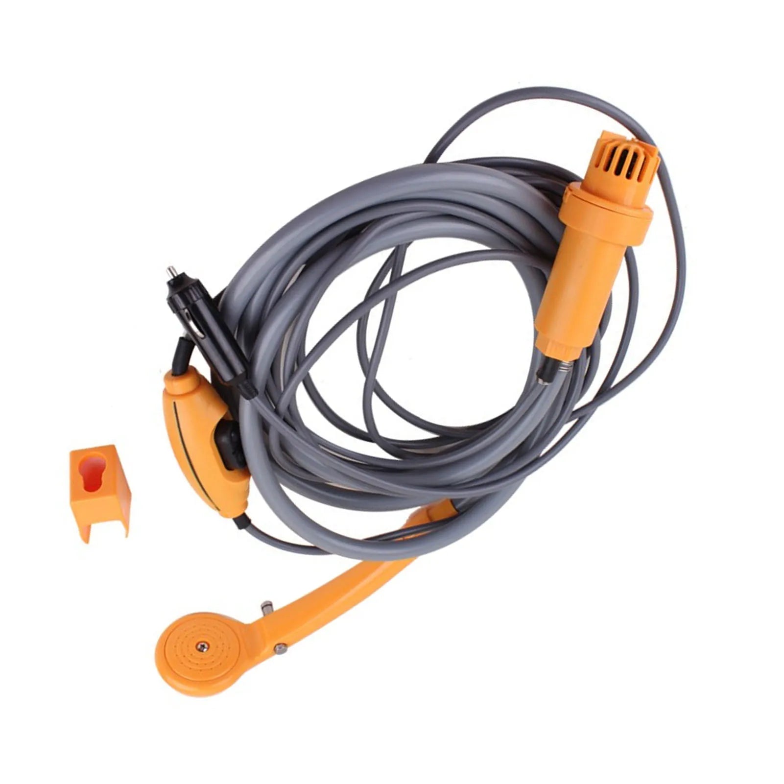 US Handheld Camping Shower Kit Portable Camping Shower Adjustable Water  Leakproof 2.5 L/min Outdoor Showerhead Sprayer
