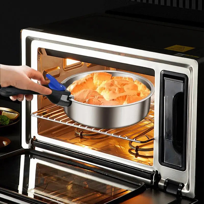 Stainless Steel Frying Pan Detachable Handle Non Stick