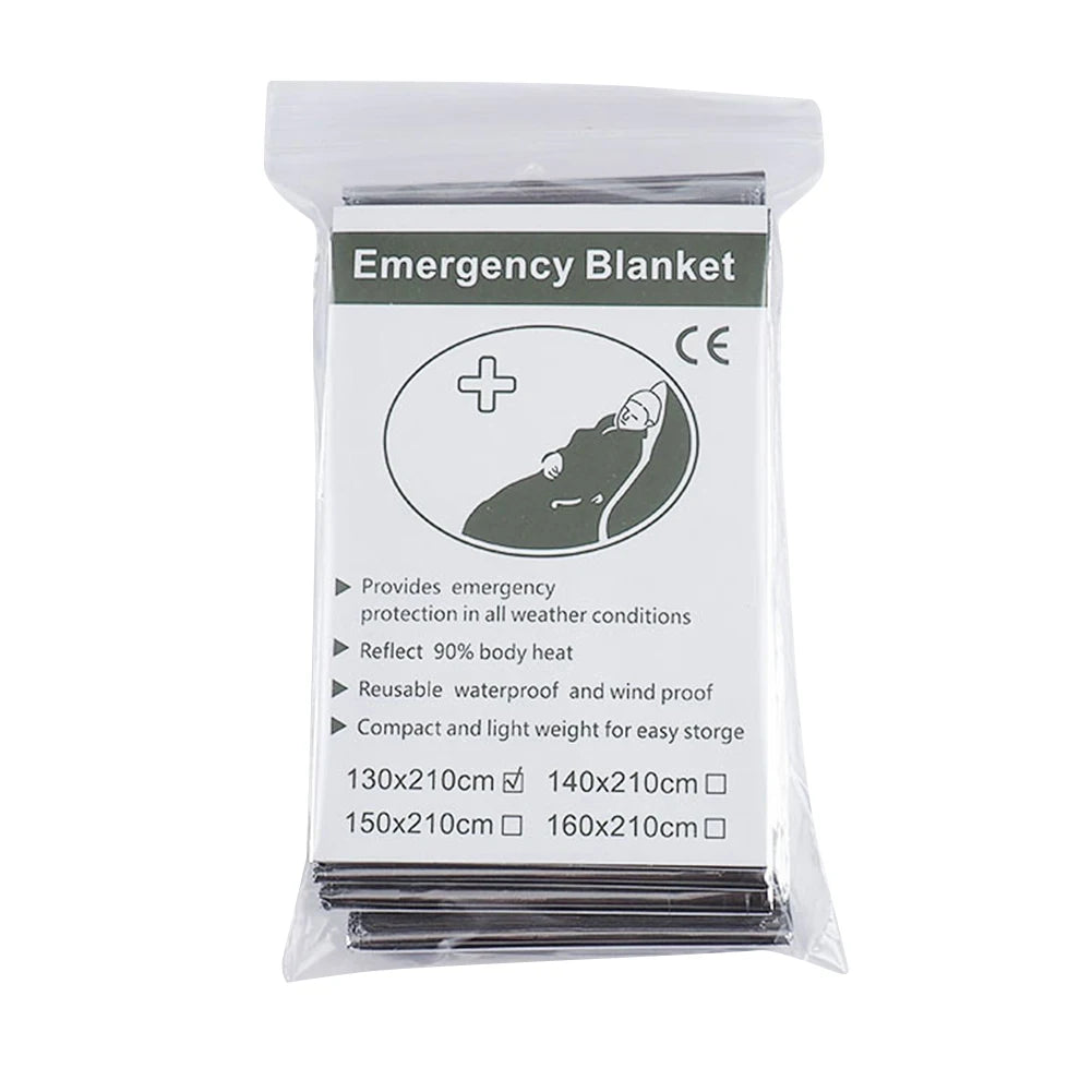 130x210cm Foil Mylar Thermal Blanket