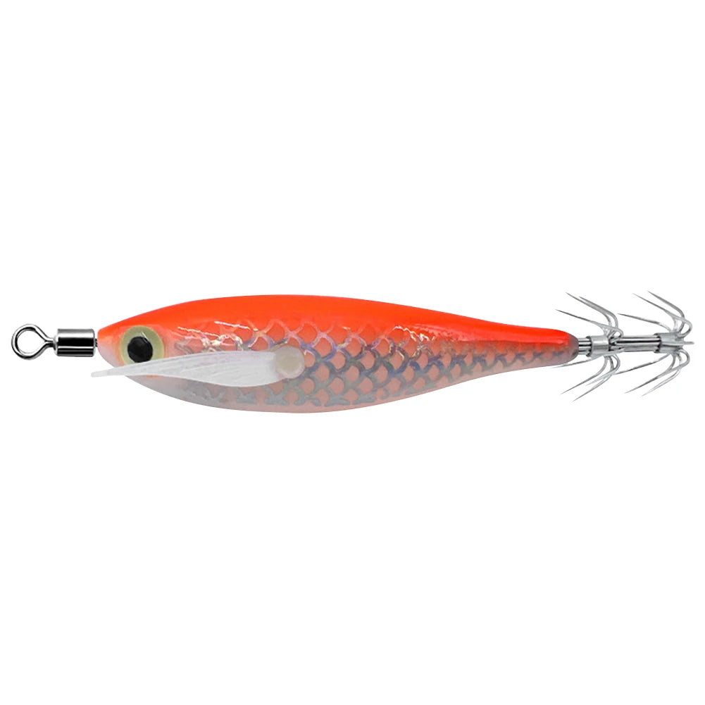 Luminous Squid Hook Squid Fishing Lure with 3D Eyes