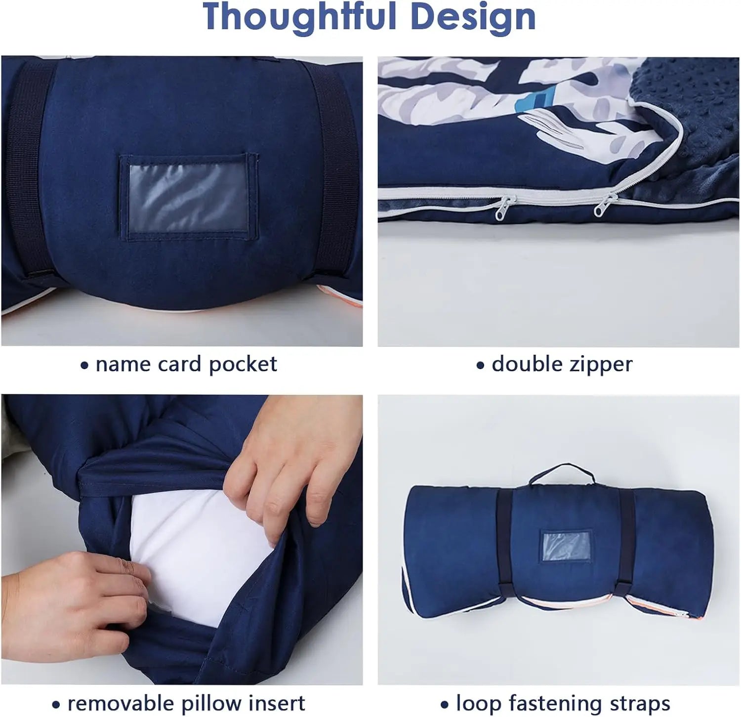 Large Foldable Sleeping Bag for Kids