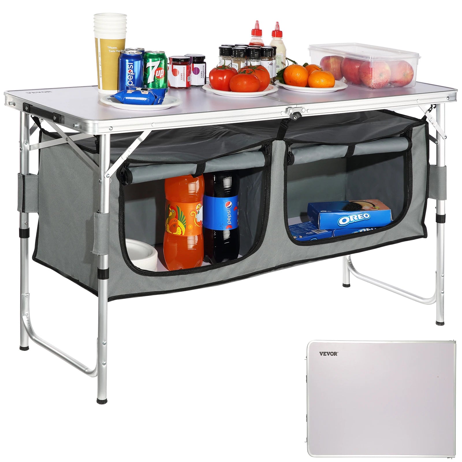 Quick set-up Folding Camping Table