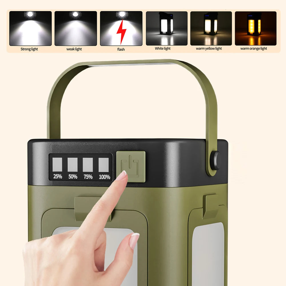 Rechargeable Lantern Power Bank Solar