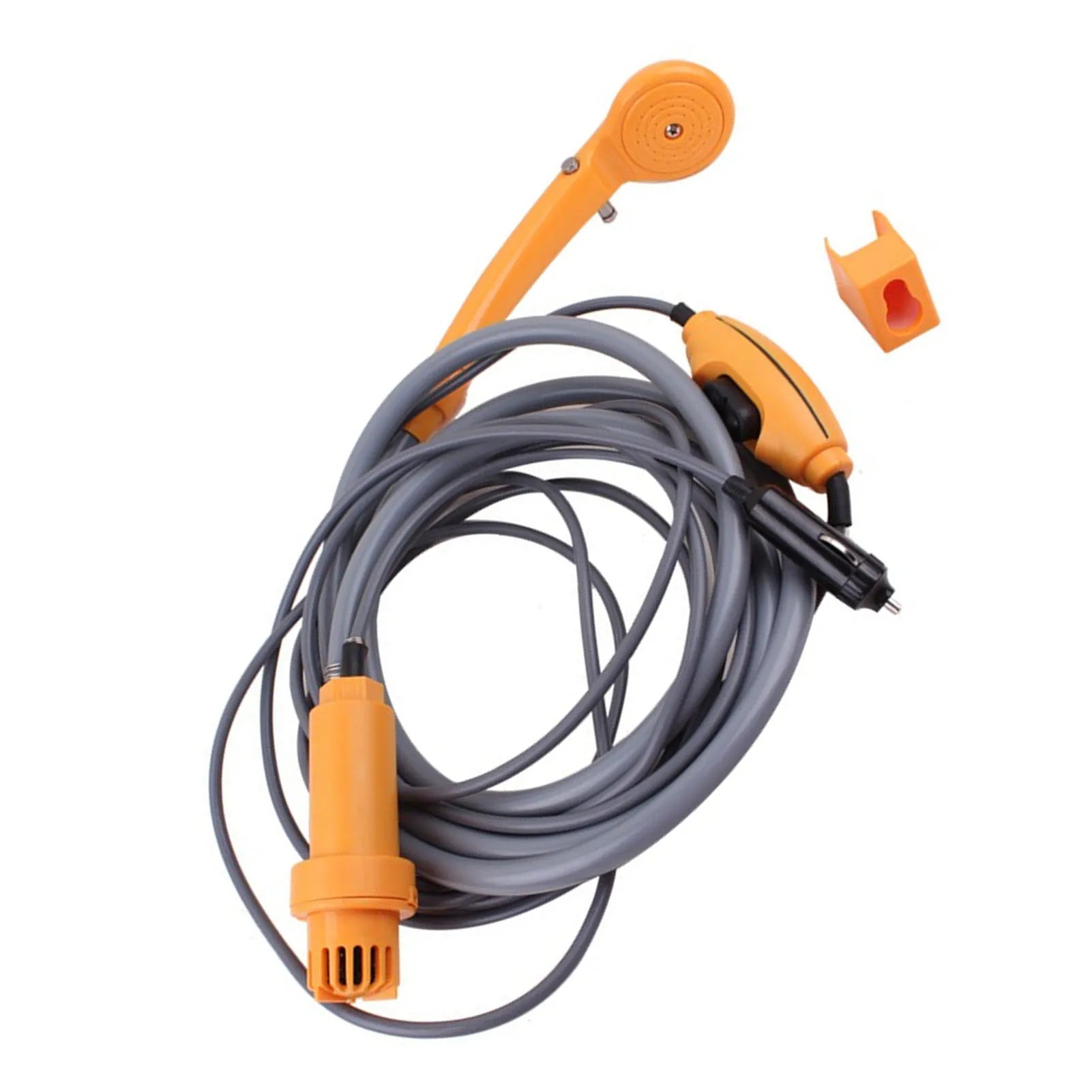 US Handheld Camping Shower Kit Portable Camping Shower Adjustable Water  Leakproof 2.5 L/min Outdoor Showerhead Sprayer