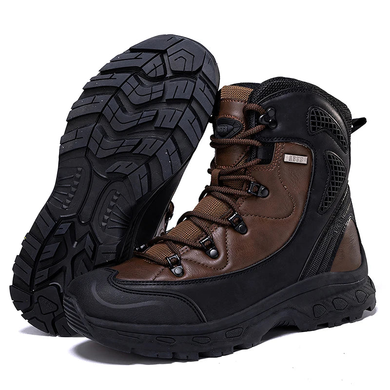 Mountain climbing, motorcycle boots
