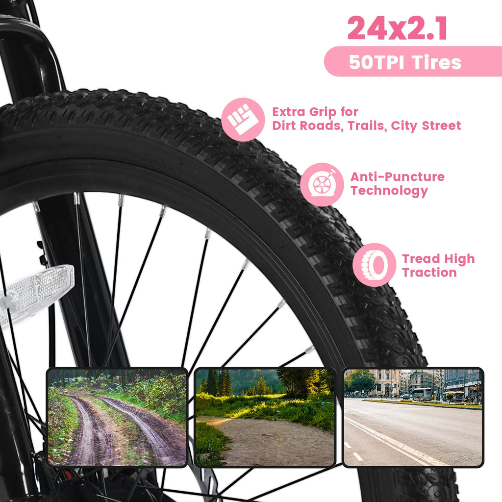 Mountain Bike  26 Inch Wheels, 21-Speed