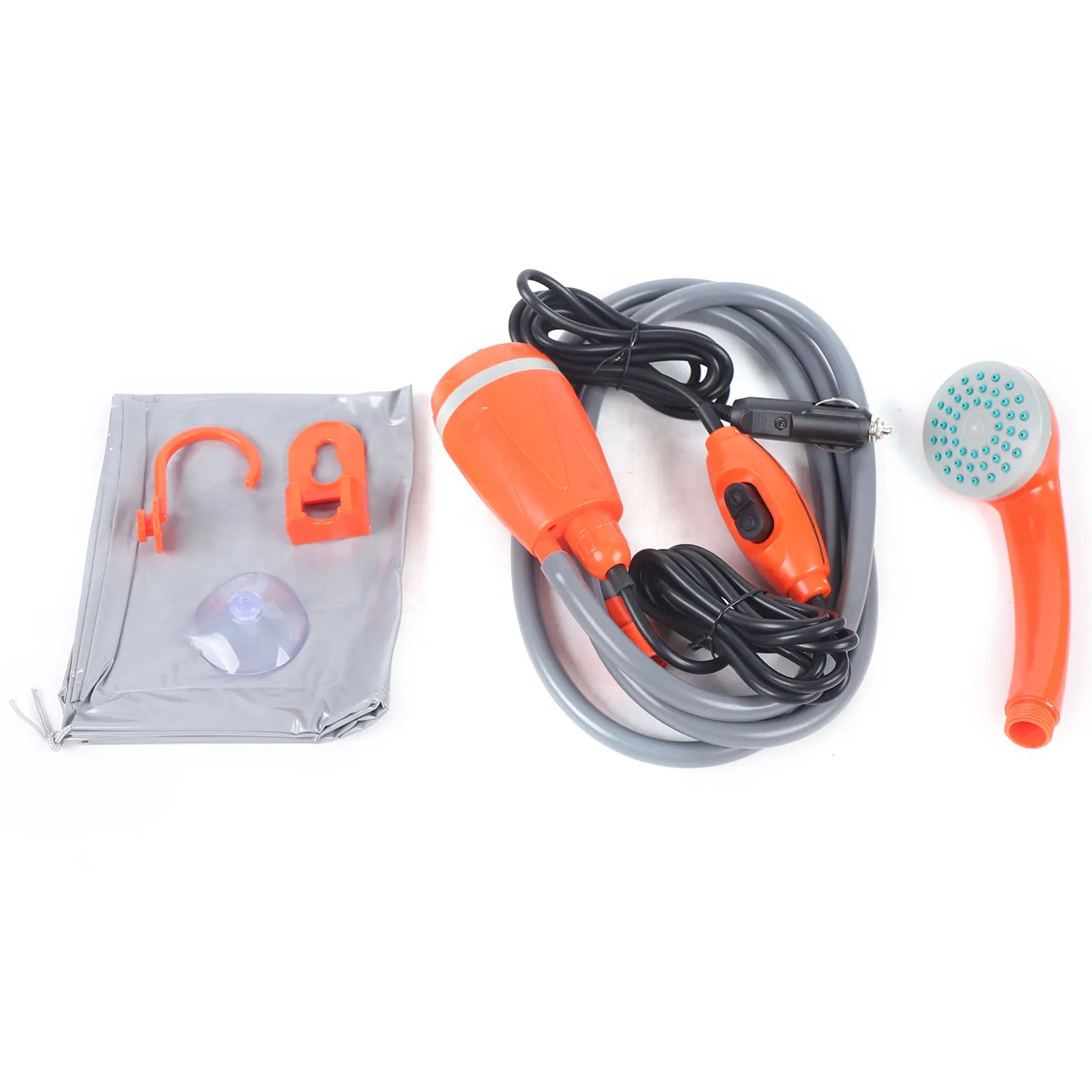 Portable Outdoor Camping Rechargeable Shower Head Water Pump Shower Head 5l/min