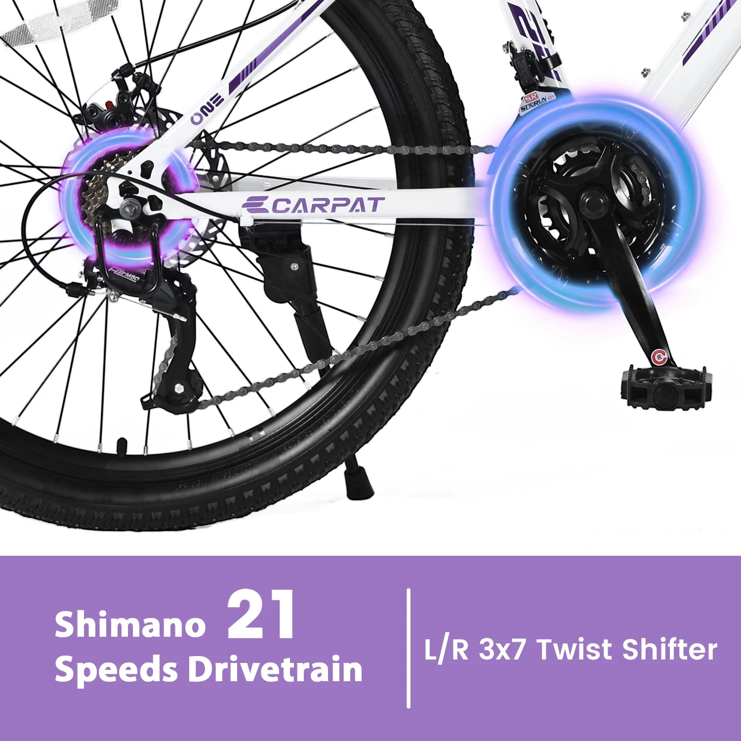 Mountain Bike  26 Inch Wheels, 21-Speed