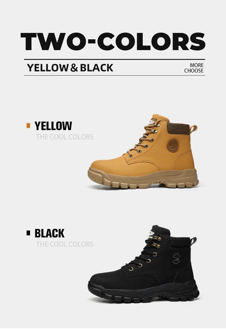 Steel Toe Safety Boots